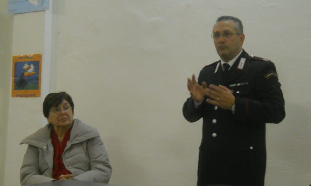 A VICARELLO SI IMPARA A PREVENIRE TRUFFE, AGGRESSIONI, SCIPPI, BORSEGGI, RAPINE E FURTI