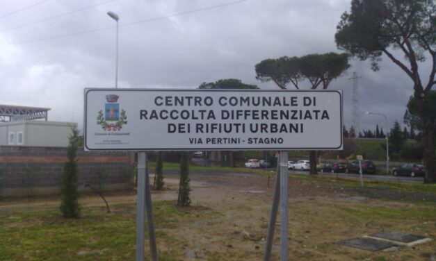 DALL’8 MAGGIO RIAPRONO, IN MODALITÀ CONTROLLATA, I CENTRI RACCOLTA DI STAGNO E COLLESALVETTI