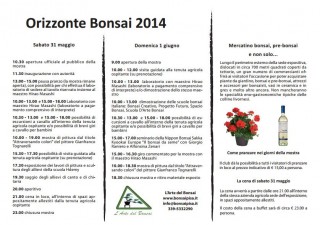 Manifesto Orizzonte Bonsai 2