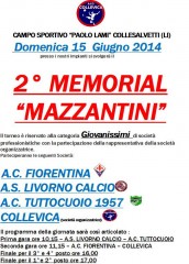 Manifesto 2° Memorial Mazzantini
