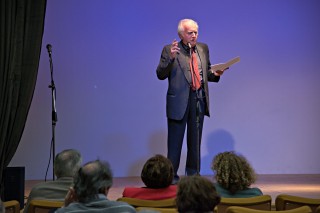 Il prof. Alessandro Marchi durante il suo intervento