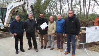 lavori collettamento depurazione Stagno sud