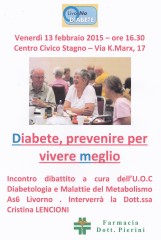 2015 - Diabete, prevenire per vivere meglio