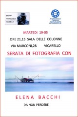 serata con Elena Bacchi