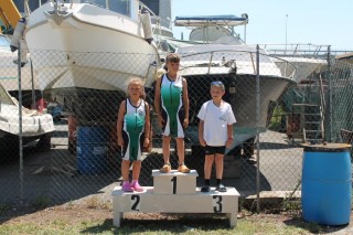 i più piccoli sul podio