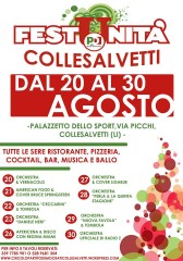 Locandina Festa de l'Unità Collesalvetti