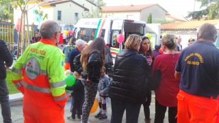 inaugurazione nuova sede e nuovo mezzo della Pubblica Assistenza