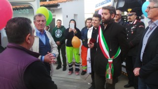 inaugurazione nuovo mezzo della Pubblica Assistenza Guasticce