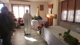 croce di San Damiano e Madonna di Loreto alla Casa Famiglia di Stagno 2 (2)