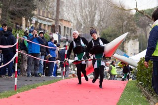 agostinetti alessia e senesi giulia durante un tresbordo