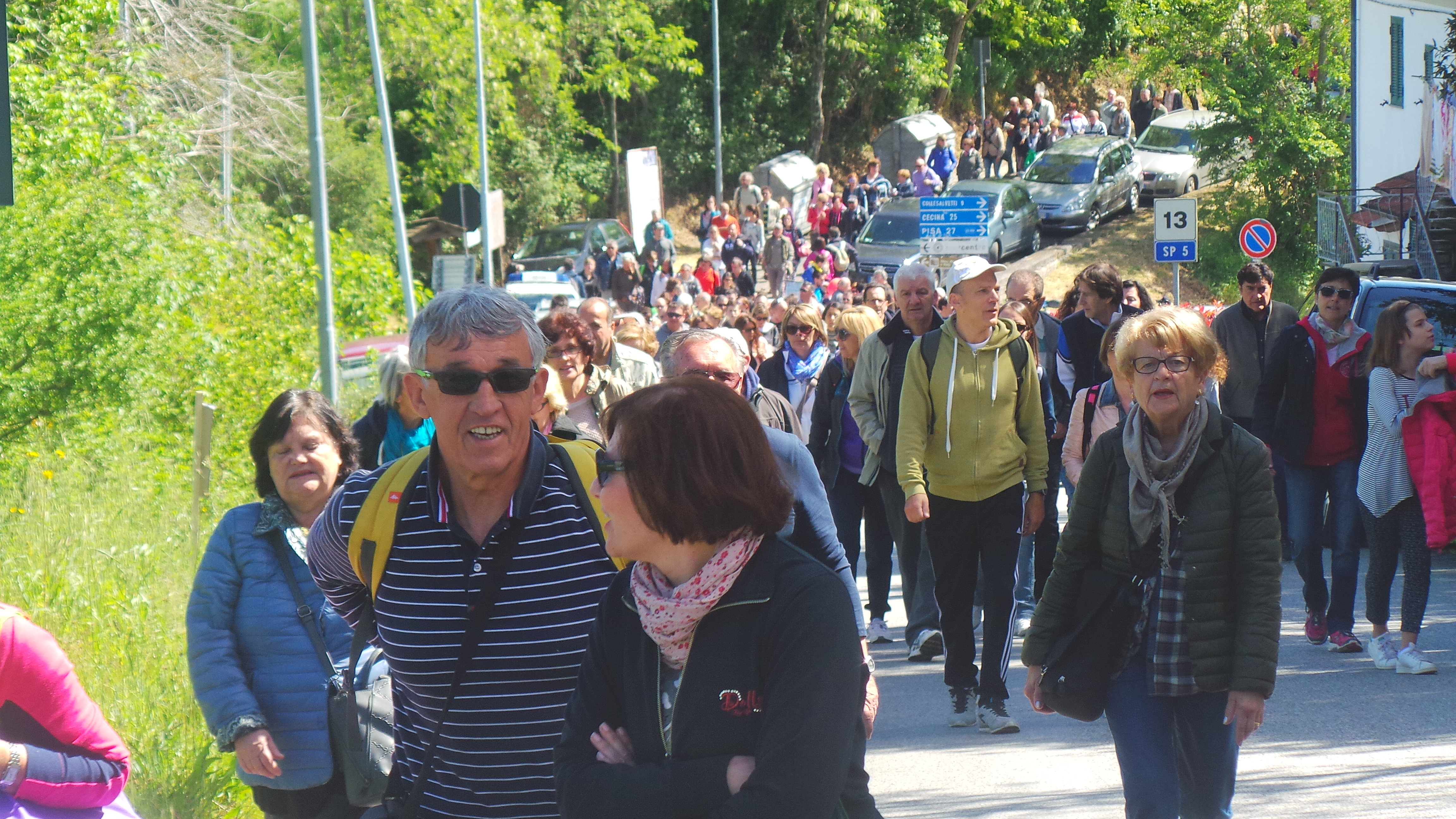 GRANDE PARTECIPAZIONE PER LA TREDICESIMA EDIZIONE DELLA CAMMINATA DELLA PACE A COLOGNOLE