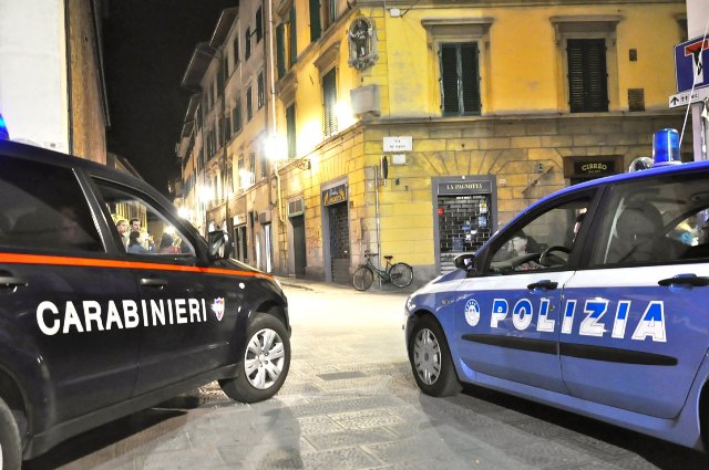 AGGREDITO E MINACCIATO CON UN COLTELLO UN VIGILE URBANO DI COLLESALVETTI