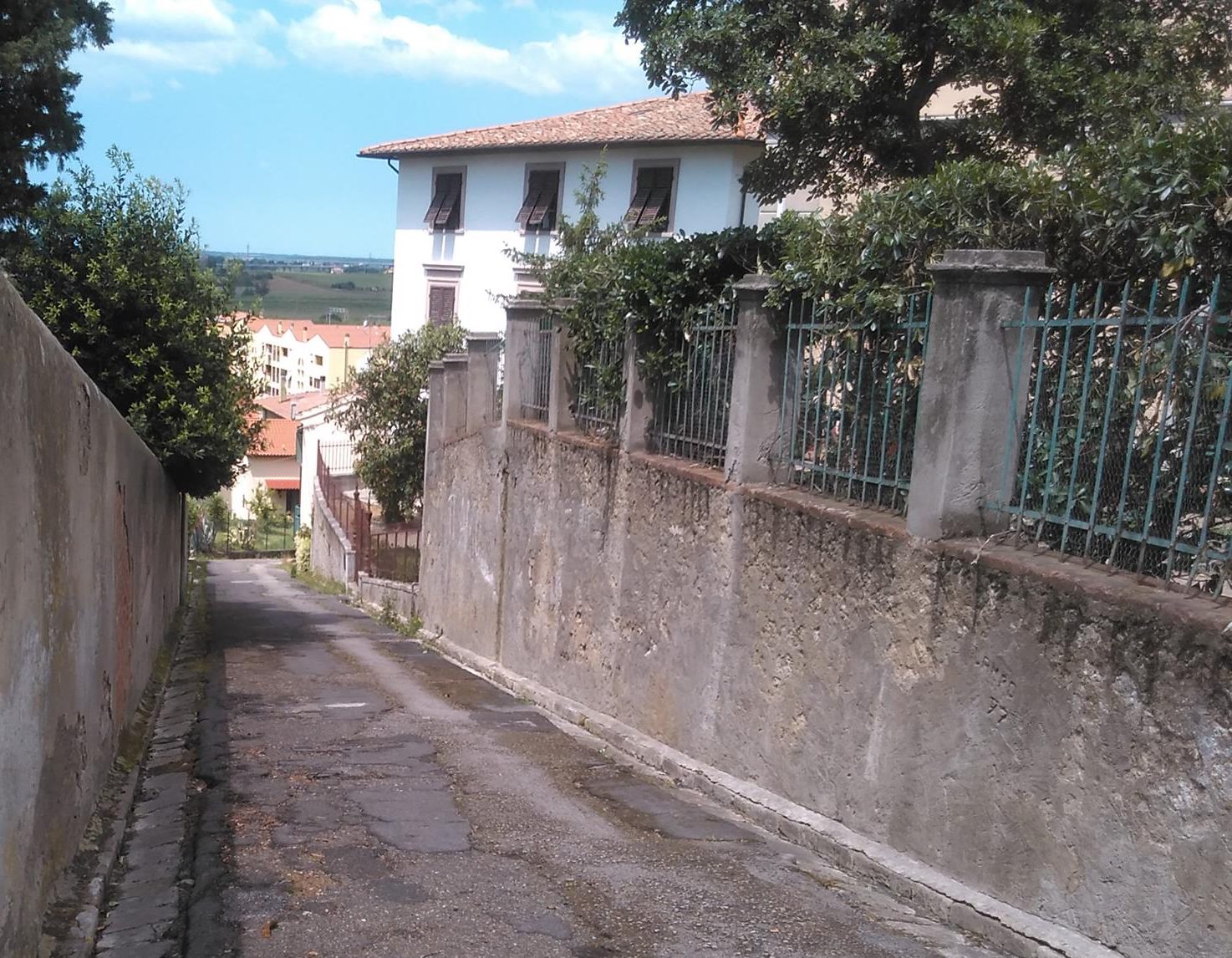 COLLESALVETTI: AL VIA LA RIQUALIFICAZIONE DEL VICOLO GROCCO