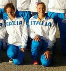 CHIRA AGOSTINETTI ela compagna ISOTTA MATILDE Canoa Club Stagno