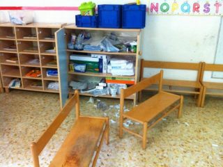 Vandalismo alla scuola di Stagno 4
