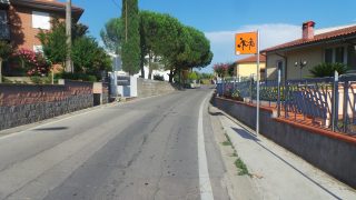 Via del valico a Pisa a Collesalvetti