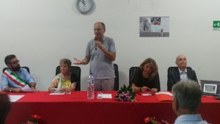 serata in ricordo di Benedetto Mondini (autorità al tavolo)