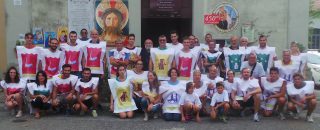 Palio dei Rioni Castell'Anselmo 2016 - squadre tutte assieme