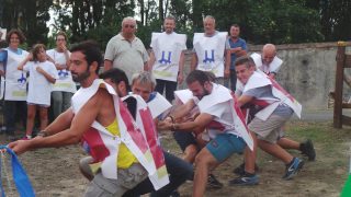 Palio dei Rioni Castell'Anselmo 2016 - tiro alla fune 1