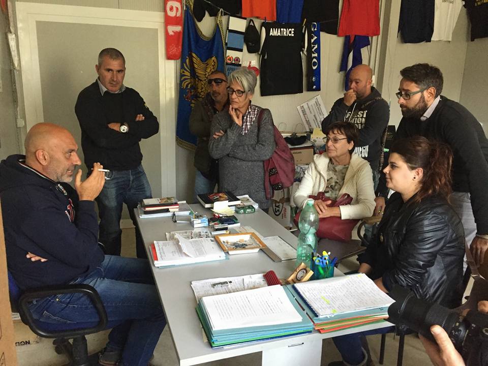 VICARELLO IN VISITA AD AMATRICE CONSEGNA QUASI 10.000 EURO