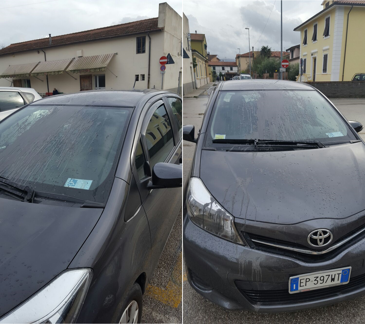 GUASTICCE: GLI COSPARGONO L’AUTO DI VERNICE. LUI: «È L’ORA DI FARLA FINITA». E FA DENUNCIA AI CARABINIERI