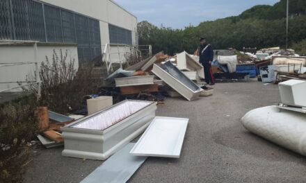 BARE ABBANDONATE ALL’ARNACCIO: DENUNCIATO A PIEDE LIBERO IL TITOLARE DI UN’IMPRESA DI ONORANZE FUNEBRI