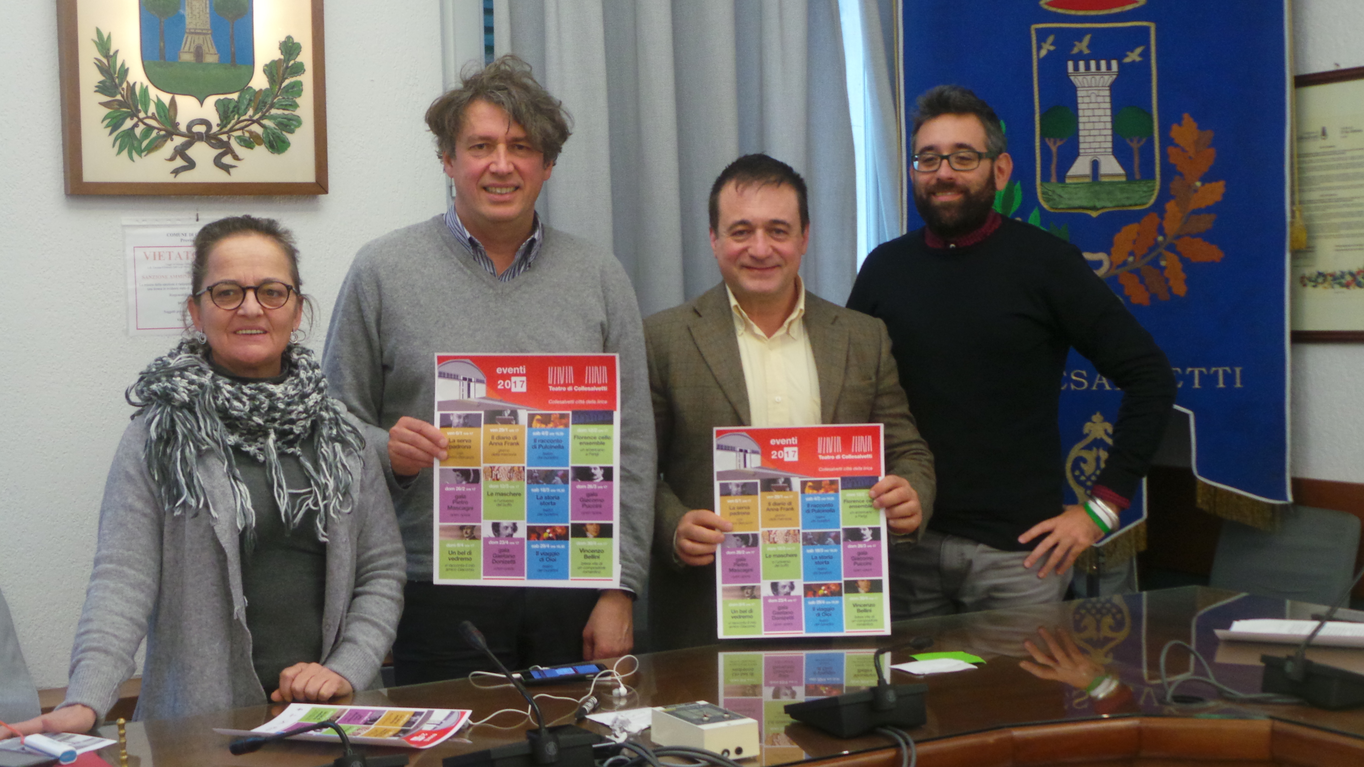 TEATRO DI COLLESALVETTI, PRESENTATA LA STAGIONE 2017. LA SALA SARÀ INTITOLATA AL TENORE GUASTICCIANO DINO FORMICHINI