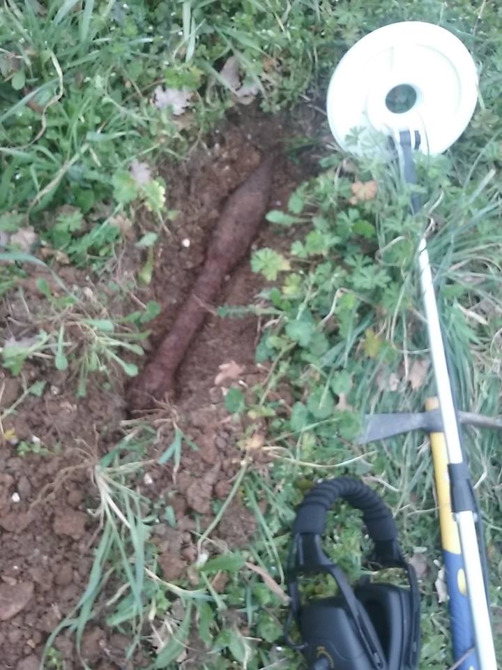 DOPO STAGNO, ANCHE A COLLESALVETTI TROVATO UN COLPO DI MORTAIO DELLA SECONDA GUERRA MONDIALE