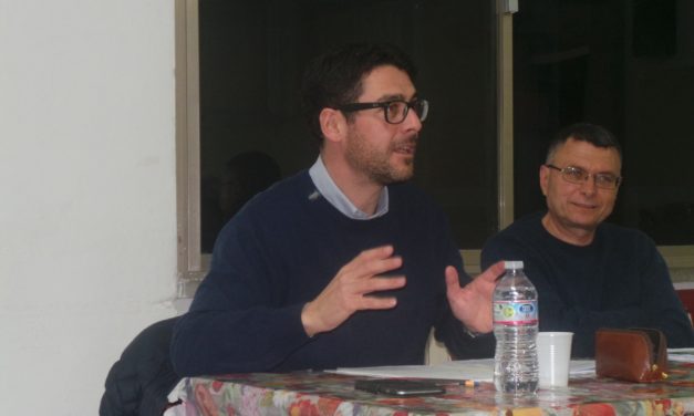 L’EX CONSIGLIERE REGIONALE MARCO RUGGERI A STAGNO PER SOSTENERE LA CORSA ALLE PRIMARIE DEL MINISTRO ORLANDO