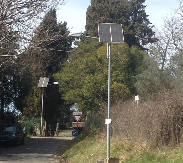 CONCLUSI I LAVORI PER IL RIPRISTINO DELL’ILLUMINAZIONE IN VIA DEL MARMIGLIAIO A COLOGNOLE