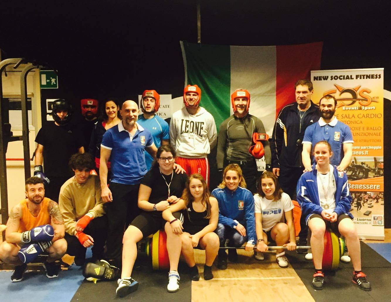 DALLA PALESTRA EOS DI STAGNO LE 3 CAMPIONESSE ITALIANE DI SOLLEVAMENTO PESI