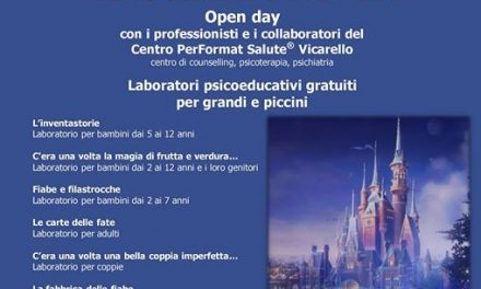 A VICARELLO “TRA LE STANZE DELLE FIABE” CON PERSONAGGI INVENTATI, FILASTROCCHE E CARTE FATATE
