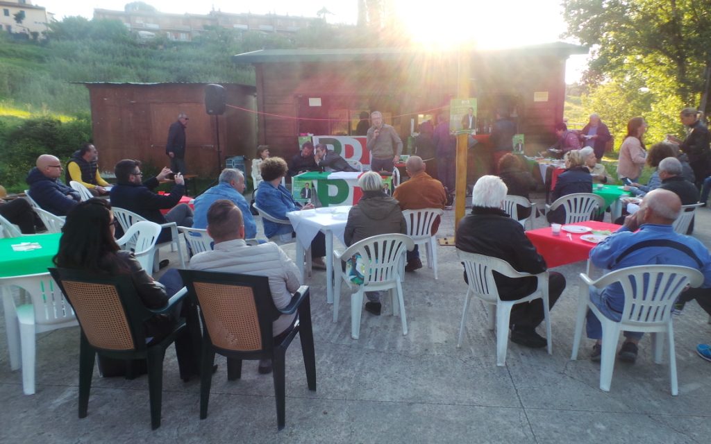 A NUGOLA PER SOSTENERE RENZI ALLE PRIMARIE. «RISPONDERE ALL’ATTACCO POPULISTA DI 5 STELLE E DESTRA XENOFOBA»