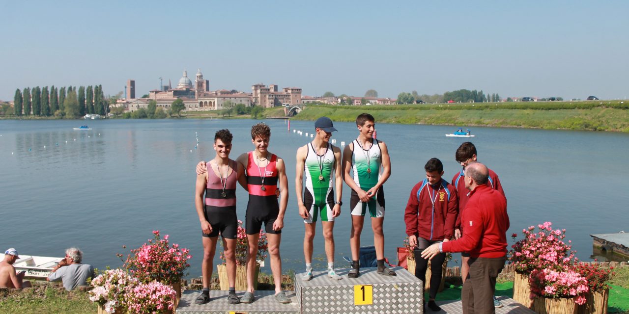 IL CANOA CLUB STAGNO PROTAGONISTA SUL LAGO DI MANTOVA