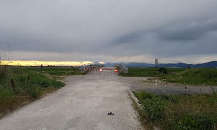 CHIUSO IL VIADOTTO SULLO SCOLMATORE DI MORTAIOLO. CEDE LA GIUNTURA DI UNA TRAVE E IL PONTE SI ABBASSA