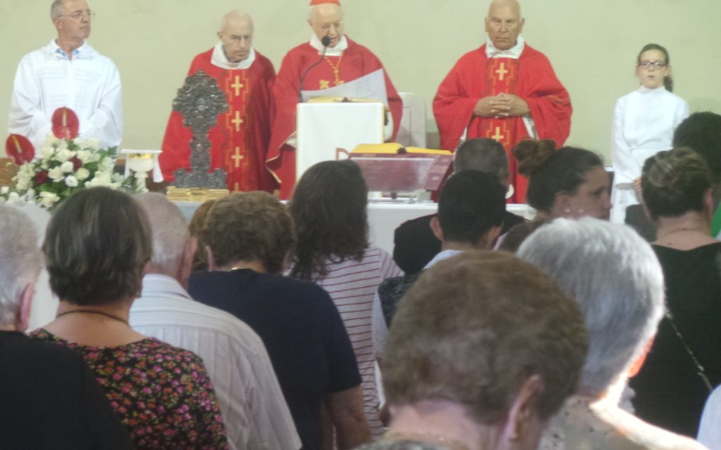 IL CARDINAL BALDISSERI A COLLESALVETTI PER CELEBRARE LA FESTA DEI SANTI QUIRICO E GIULITTA. LA STORIA DEI 2 MARTIRI