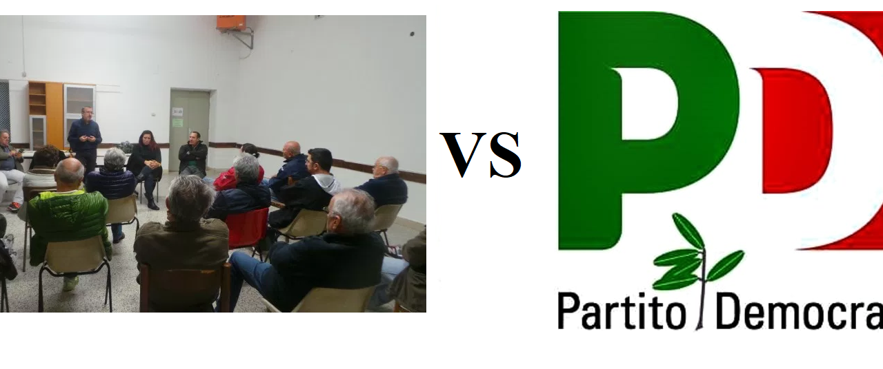 L’editoriale – ALCUNE CONSIDERAZIONI DI MERITO SULLO SCONTRO PD – COLLESALVIAMO L’AMBIENTE