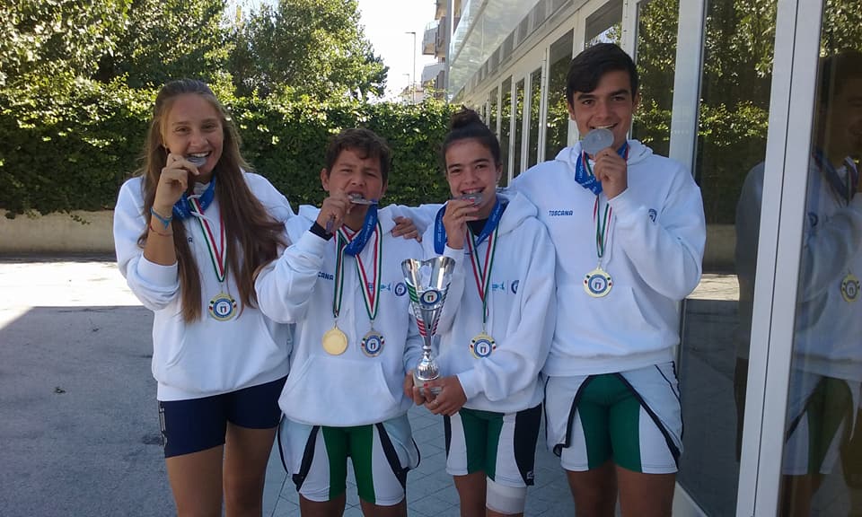 IL CANOA CLUB STAGNO PORTA IN TRASFERTA I GIOVANISSIMI AL TROFEO CONI SULL’ADRIATICO