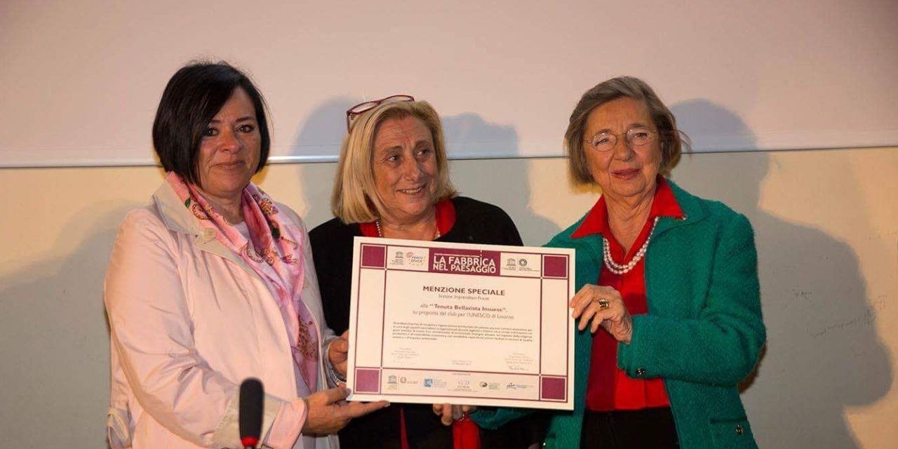 LA TENUTA BELLAVISTA INSUESE DI GUASTICCE FRA I FINALISTI DEL CONCORSO INTERNAZIONALE DEI CLUB PER L’UNESCO