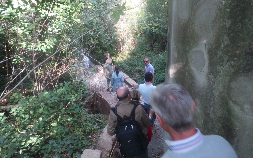 SOPRALLUOGO SULL’ACQUEDOTTO LEOPOLDINO: LA SOPRINTENDENZA DI PISA CON “SALVIAMO IL SALVABILE”