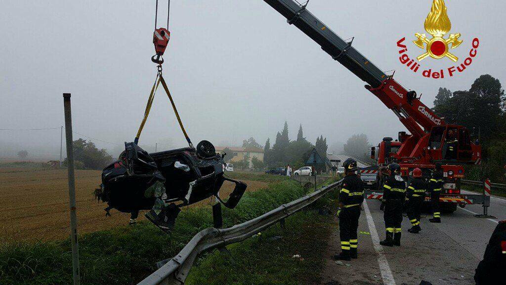 TRAGEDIA DEL SABATO SERA: RAGAZZA 19ENNE DI GUASTICCE PERDE LA VITA IN UN INCIDENTE STRADALE
