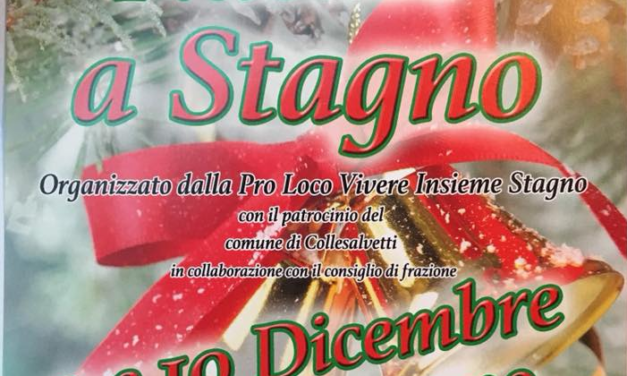 STAGNO NON STA PIÙ NELLA PELLE… GIÀ PROIETTATO VERSO NATALE. LA FESTA È CON LA PRO LOCO