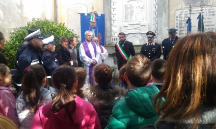 4 NOVEMBRE: CERIMONIA E DEPOSIZIONE DELLA CORONA DI ALLORO AL MONUMENTO AI CADUTI DI NUGOLA