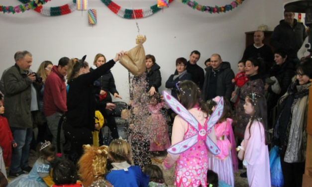 A CASTELL’ANSELMO IL CARNEVALE È ALL’INSEGNA DEL TRADIZIONALE GIOCO DELLA PENTOLACCIA