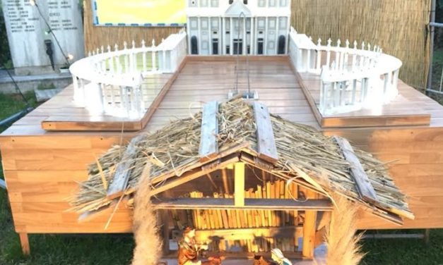 UNA PICCOLA PIAZZA SAN PIETRO A STAGNO VECCHIO: LA SCULTURA DELLO STAGNINO MARCO CECCONI