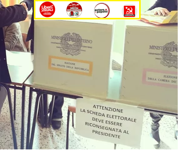 LE PERFORMANCE ELETTORALI DEI PARTITI ALLA SINISTRA DEL PD