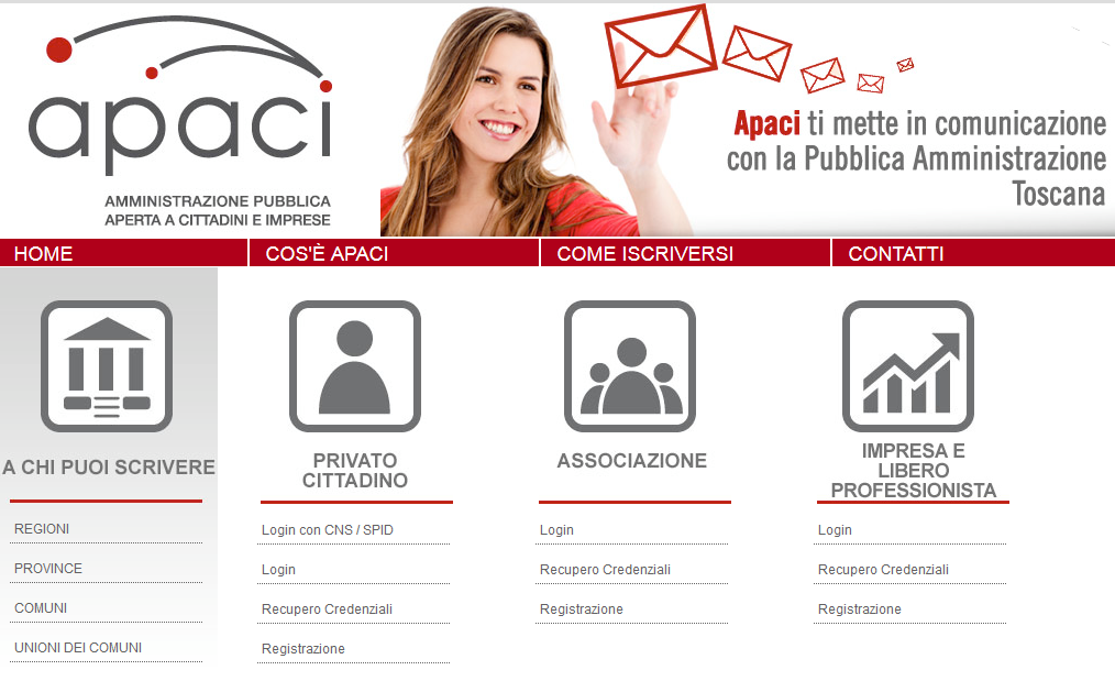 “APACI”, LO STRUMENTO PER INVIARE DOCUMENTI ALLA P. A. ECCO COS’È E COME FUNZIONA