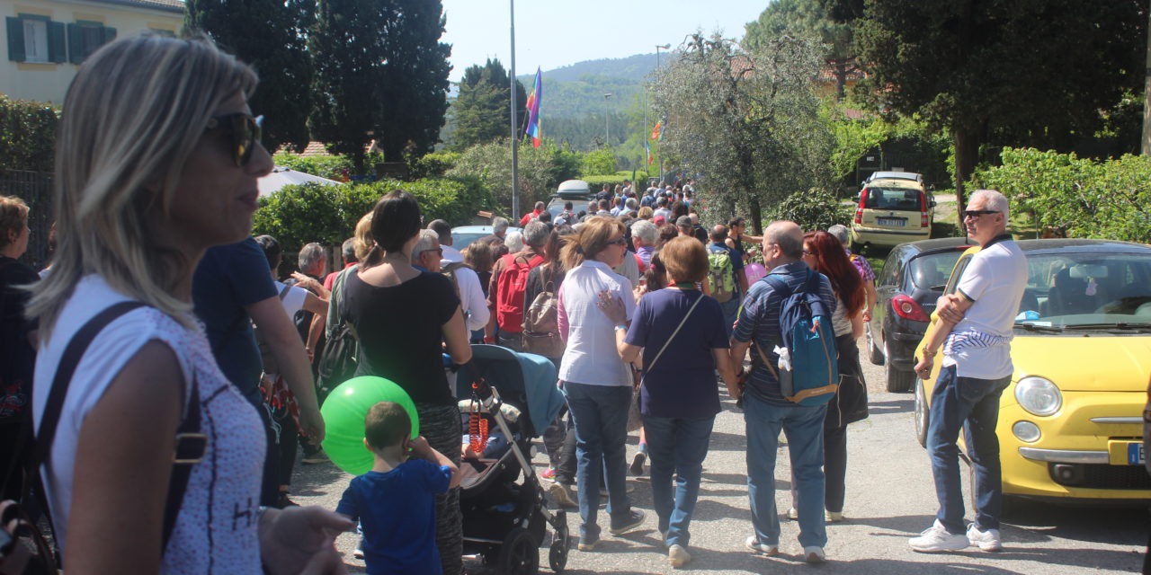 A COLOGNOLE LA TRADIZIONALE “CAMMINATA DELLA PACE”