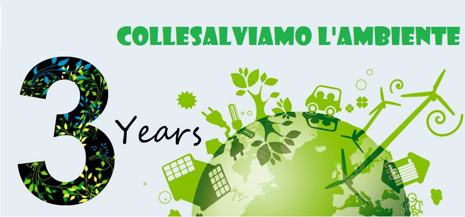 “COLLESALVIAMO L’AMBIENTE” FESTEGGIA IL 3° COMPLEANNO