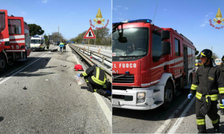 INCIDENTE SULLA VARIANTE AURELIA ALL’USCITA PER STAGNO